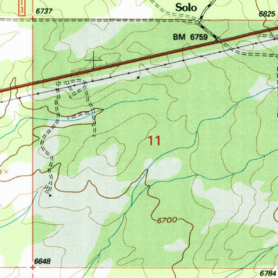 United States Geological Survey Taos Junction, NM (1995, 24000-Scale) digital map