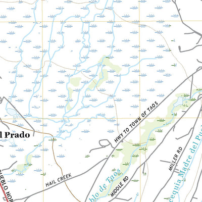 United States Geological Survey Taos, NM (2020, 24000-Scale) digital map