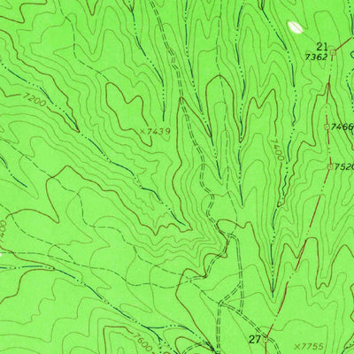 United States Geological Survey Taos SW, NM (1964, 24000-Scale) digital map