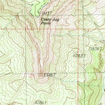 United States Geological Survey Tapeats Amphitheater, AZ (1988, 24000-Scale) digital map