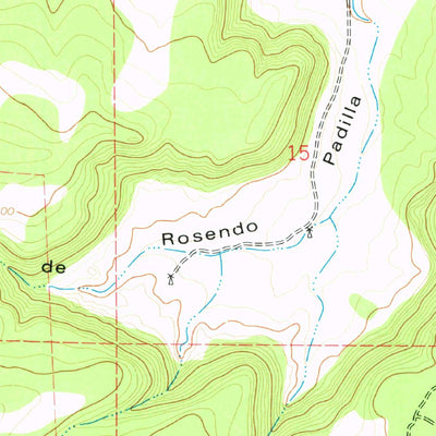 United States Geological Survey Tapia Ranch, NM (1978, 24000-Scale) digital map