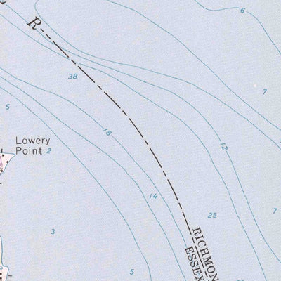 United States Geological Survey Tappahannock, VA (1968, 24000-Scale) digital map