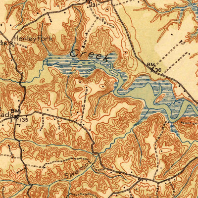 United States Geological Survey Tappahannok, VA (1918, 62500-Scale) digital map