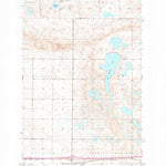 United States Geological Survey Tappen NE, ND (1952, 24000-Scale) digital map