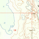 United States Geological Survey Tappen North, ND (1952, 24000-Scale) digital map