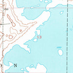 United States Geological Survey Tappen North, ND (1975, 24000-Scale) digital map
