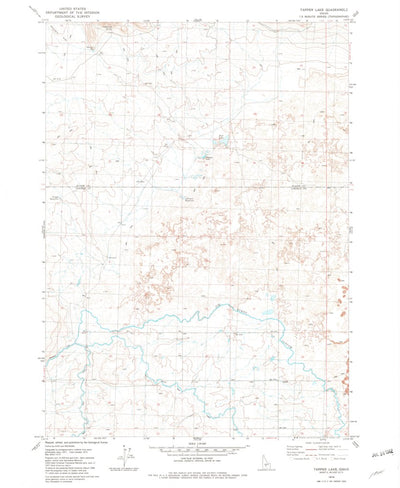United States Geological Survey Tapper Lake, ID (1979, 24000-Scale) digital map