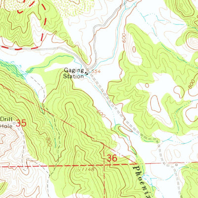 United States Geological Survey Tar Spring Ridge, CA (1967, 24000-Scale) digital map