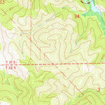 United States Geological Survey Tar Spring Ridge, CA (1967, 24000-Scale) digital map
