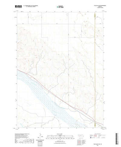 United States Geological Survey Tar Valley SW, NE (2021, 24000-Scale) digital map