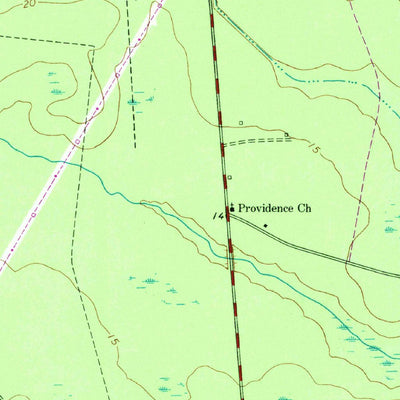 United States Geological Survey Tarboro, GA (1975, 24000-Scale) digital map