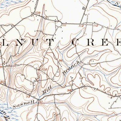 United States Geological Survey Tarboro, NC (1902, 62500-Scale) digital map