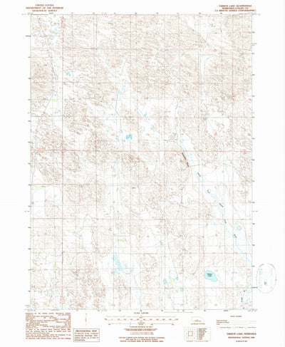 United States Geological Survey Tarbox Lake, NE (1986, 24000-Scale) digital map