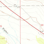 United States Geological Survey Targhee Peak, ID-MT (1964, 24000-Scale) digital map