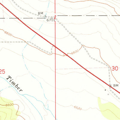 United States Geological Survey Targhee Peak, ID-MT (1964, 24000-Scale) digital map