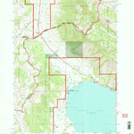 United States Geological Survey Targhee Peak, ID-MT (2000, 24000-Scale) digital map