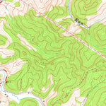 United States Geological Survey Tariff, WV (1966, 24000-Scale) digital map