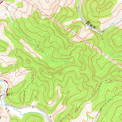 United States Geological Survey Tariff, WV (1966, 24000-Scale) digital map