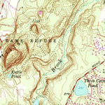 United States Geological Survey Tariffville, CT-MA (1956, 24000-Scale) digital map