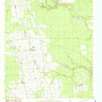 United States Geological Survey Tarkington Prairie, TX (1984, 24000-Scale) digital map