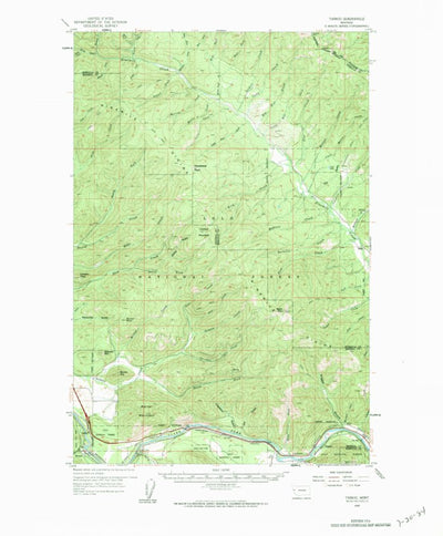 United States Geological Survey Tarkio, MT (1959, 62500-Scale) digital map