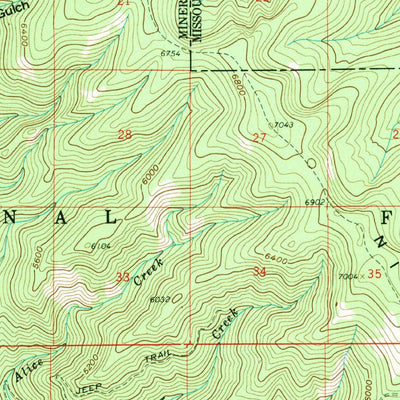 United States Geological Survey Tarkio, MT (1959, 62500-Scale) digital map