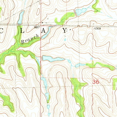 United States Geological Survey Tarkio West, MO (1981, 24000-Scale) digital map