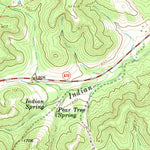 United States Geological Survey Tarpley Pass, TX (1964, 24000-Scale) digital map