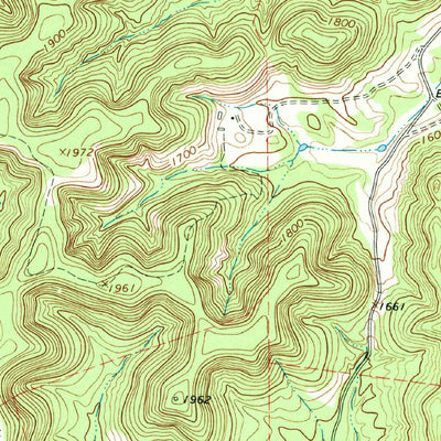United States Geological Survey Tarpley Pass, TX (1964, 24000-Scale) digital map