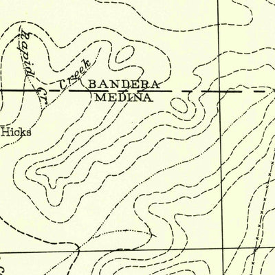 United States Geological Survey Tarpley, TX (1956, 62500-Scale) digital map