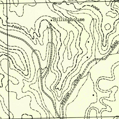 United States Geological Survey Tarpley, TX (1956, 62500-Scale) digital map