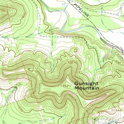 United States Geological Survey Tarpley, TX (1964, 24000-Scale) digital map