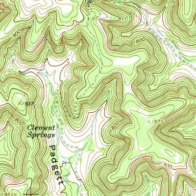 United States Geological Survey Tarpley, TX (1964, 24000-Scale) digital map