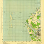 United States Geological Survey Tarpon Springs, FL (1943, 31680-Scale) digital map