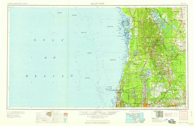 United States Geological Survey Tarpon Springs, FL (1959, 250000-Scale) digital map