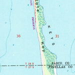 United States Geological Survey Tarpon Springs, FL (1973, 24000-Scale) digital map