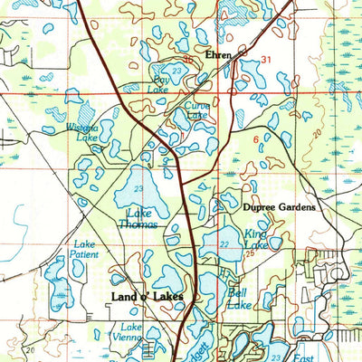 United States Geological Survey Tarpon Springs, FL (1978, 100000-Scale) digital map