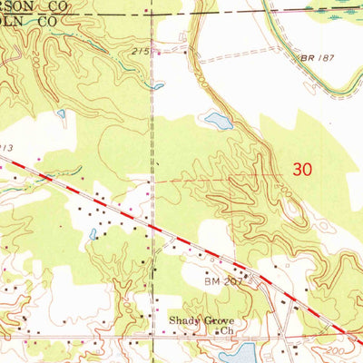 United States Geological Survey Tarry, AR (1971, 24000-Scale) digital map