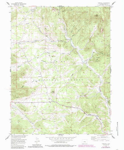 United States Geological Survey Tarryall, CO (1956, 24000-Scale) digital map