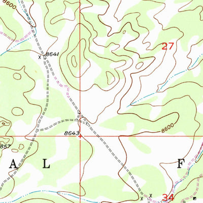United States Geological Survey Tarryall, CO (1956, 24000-Scale) digital map