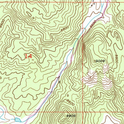United States Geological Survey Tarryall, CO (1956, 24000-Scale) digital map