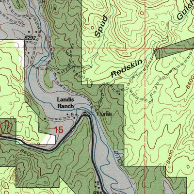 United States Geological Survey Tarryall, CO (1994, 24000-Scale) digital map