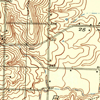 United States Geological Survey Tarsney Lakes, MO (1935, 24000-Scale) digital map