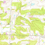 United States Geological Survey Tarsney Lakes, MO (1965, 24000-Scale) digital map