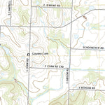 United States Geological Survey Tarsney Lakes, MO (2021, 24000-Scale) digital map
