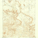 United States Geological Survey Tascotal Mesa, TX (1917, 62500-Scale) digital map
