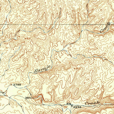 United States Geological Survey Tascotal Mesa, TX (1917, 62500-Scale) digital map