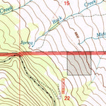 United States Geological Survey Tash Peak, MT (1997, 24000-Scale) digital map
