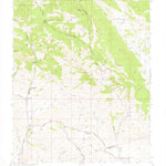 United States Geological Survey Tassajara, CA (1953, 24000-Scale) digital map