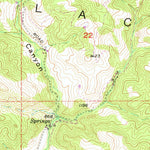 United States Geological Survey Tassajara, CA (1953, 24000-Scale) digital map